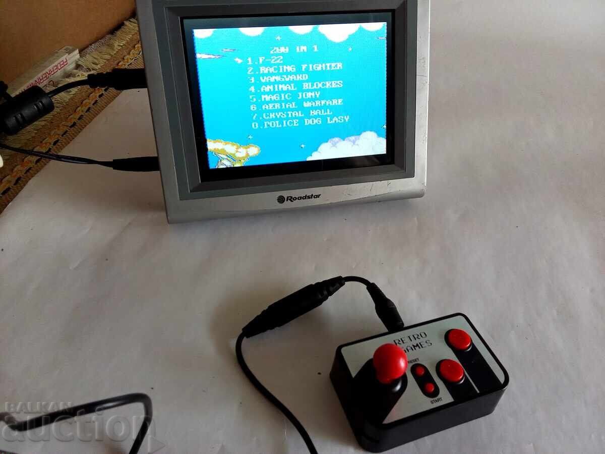 Consolă de jocuri retro marca MGT cu 200 de jocuri pe 8 biți incluse - 6