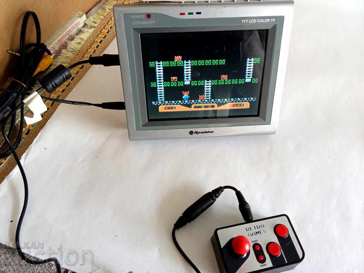 Consolă de jocuri retro marca MGT cu 200 de jocuri pe 8 biți incluse - 7