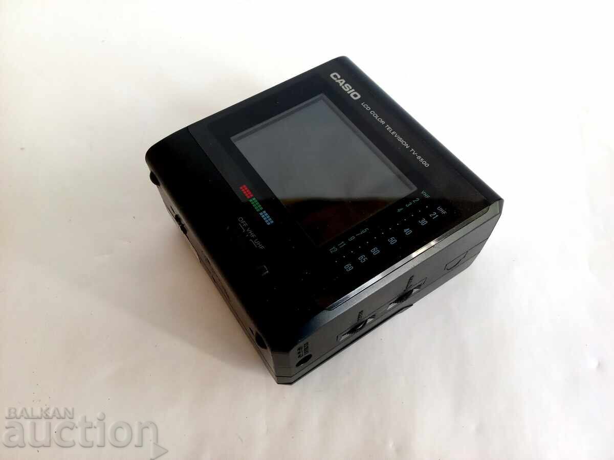 Casio TV-6500 LCD color TV - 5