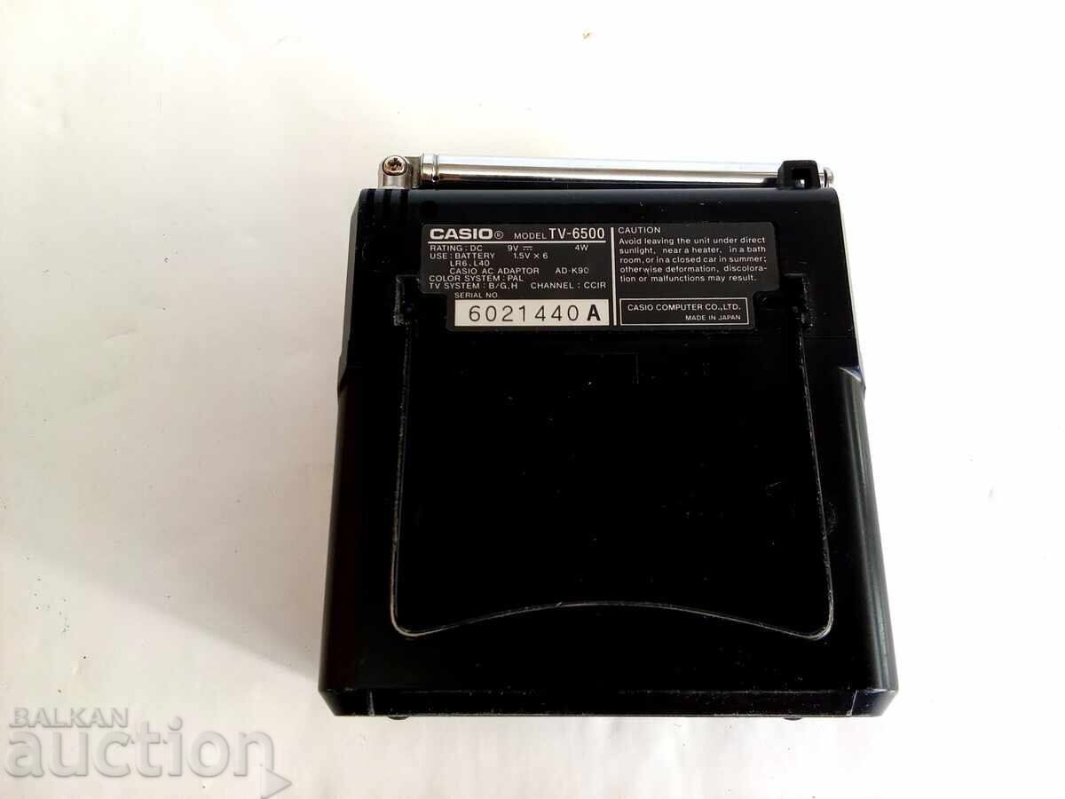 Casio TV-6500 LCD color TV - 6