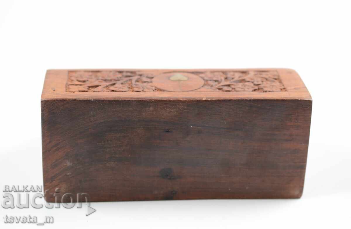 Auction  Vintage handmade wooden letter and mail organizer