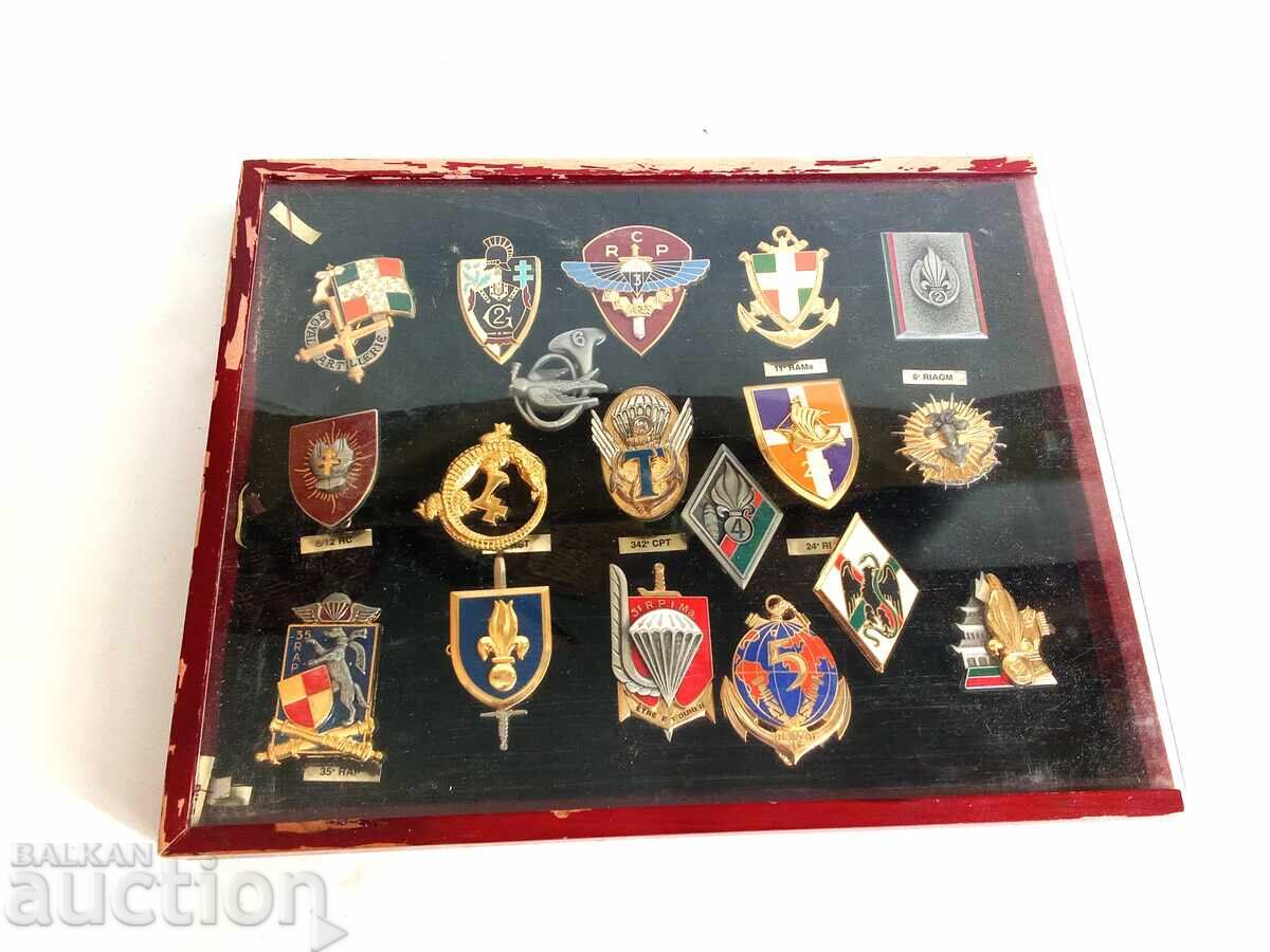 разнообразни френски военни значки чуждестранния легион с цена € 85.00 | 166.25 лв. разнообразни френски военни значки чуждестранния легион с цена € 85.00 | 166.25 лв.