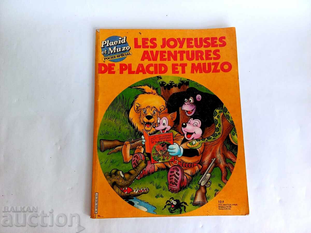 benzi desenate franceze, inclusiv "Pif Gadget" și "Placid et Muzo" cu preț € 60.00 | 117.35 BGN