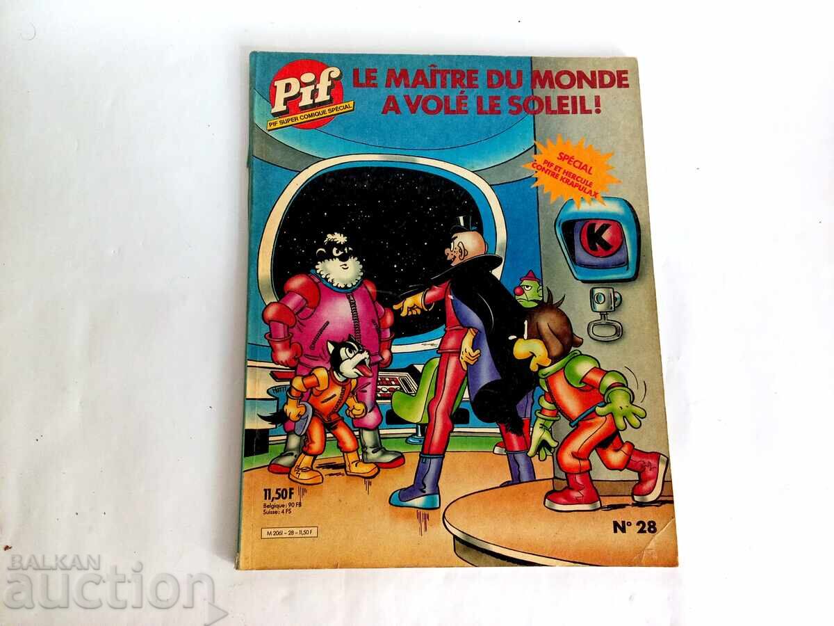 Licitație benzi desenate franceze, inclusiv "Pif Gadget" și "Placid et Muzo"