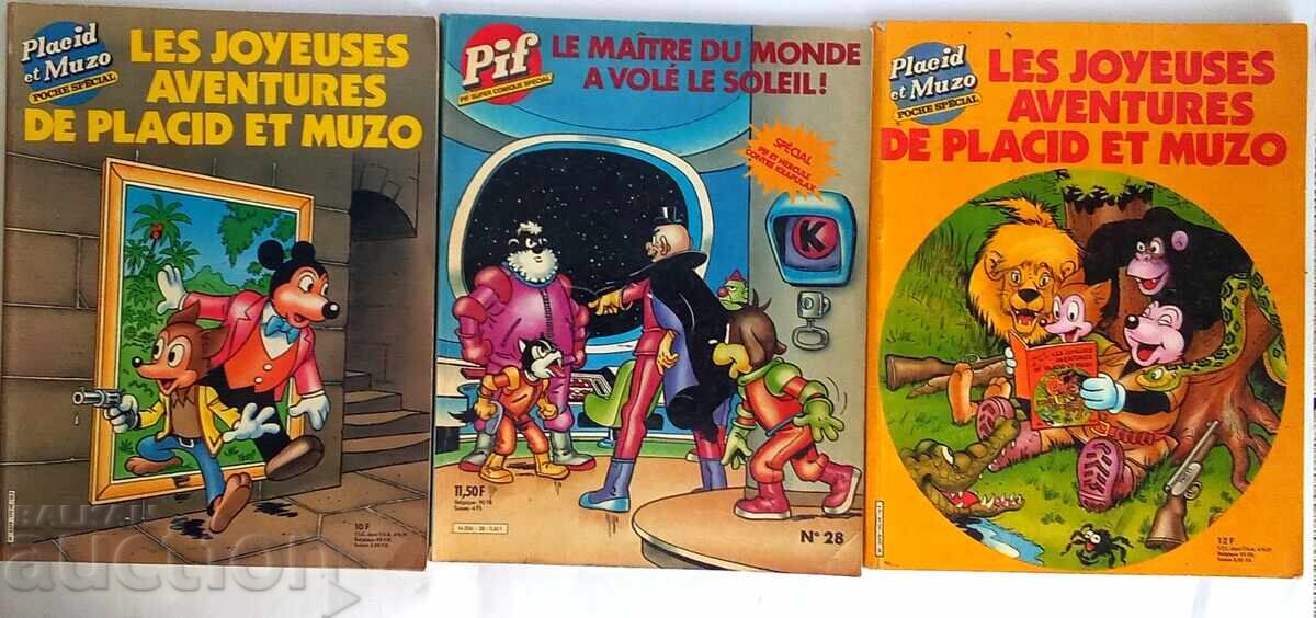 benzi desenate franceze, inclusiv "Pif Gadget" și "Placid et Muzo" - 5