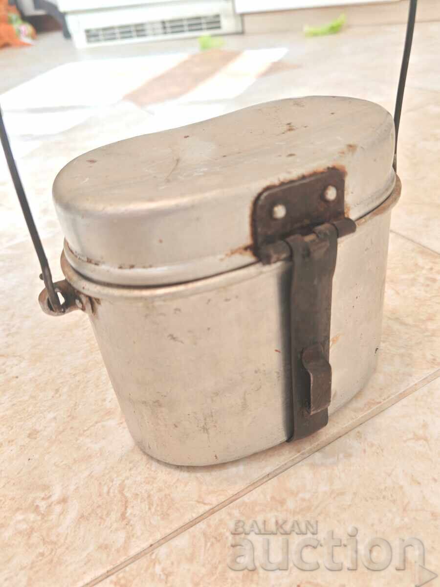 Old Tsarist Military Mess Tin - 5 Old Tsarist Military Mess Tin - 5