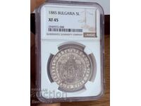 5 leva 1885 xf 45