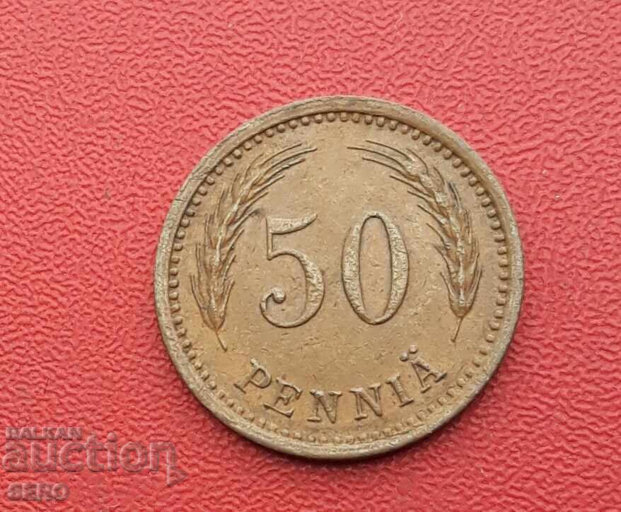 Финландия-50 пеня 1940-рядка и запазена