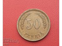 Финландия-50 пеня 1940-рядка и запазена
