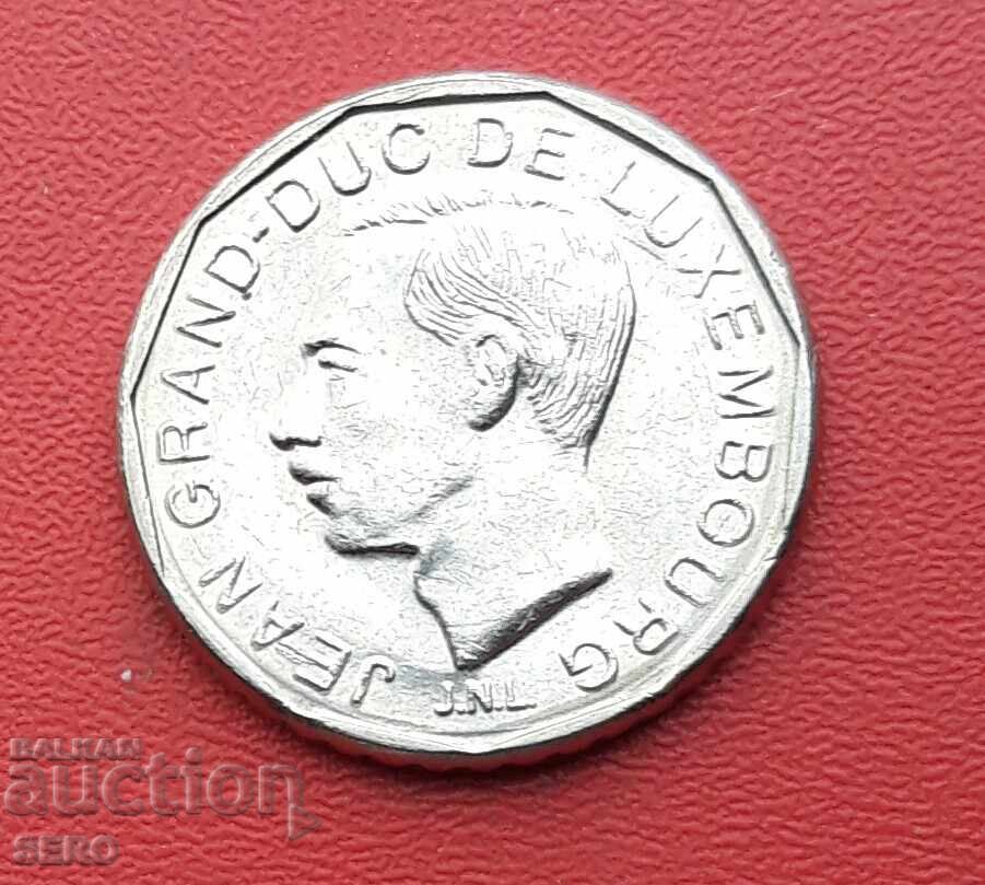 Luxembourg - 50 francs 1989 with price € 0.21 | 0.41 BGN