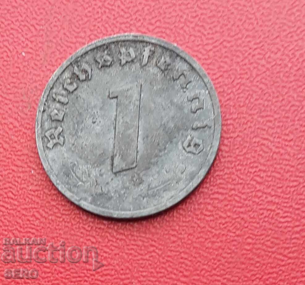 Germania-1 pfennig 1945 F-Stuttgart cu preț € 15.00 | 29.34 BGN Germania-1 pfennig 1945 F-Stuttgart cu preț € 15.00 | 29.34 BGN