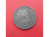 Germania-1 pfennig 1945 F-Stuttgart