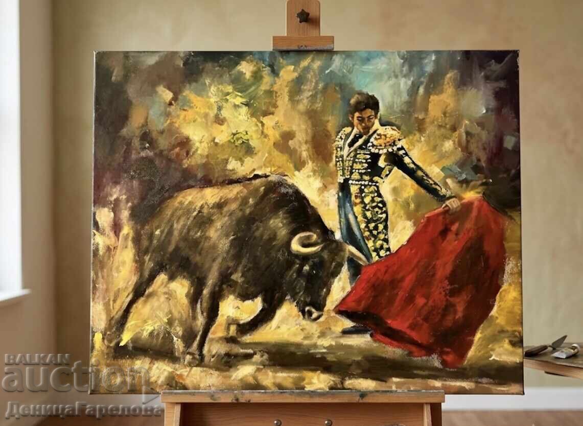 Denitsa Garelova painting 46/55 “To Life and Death”