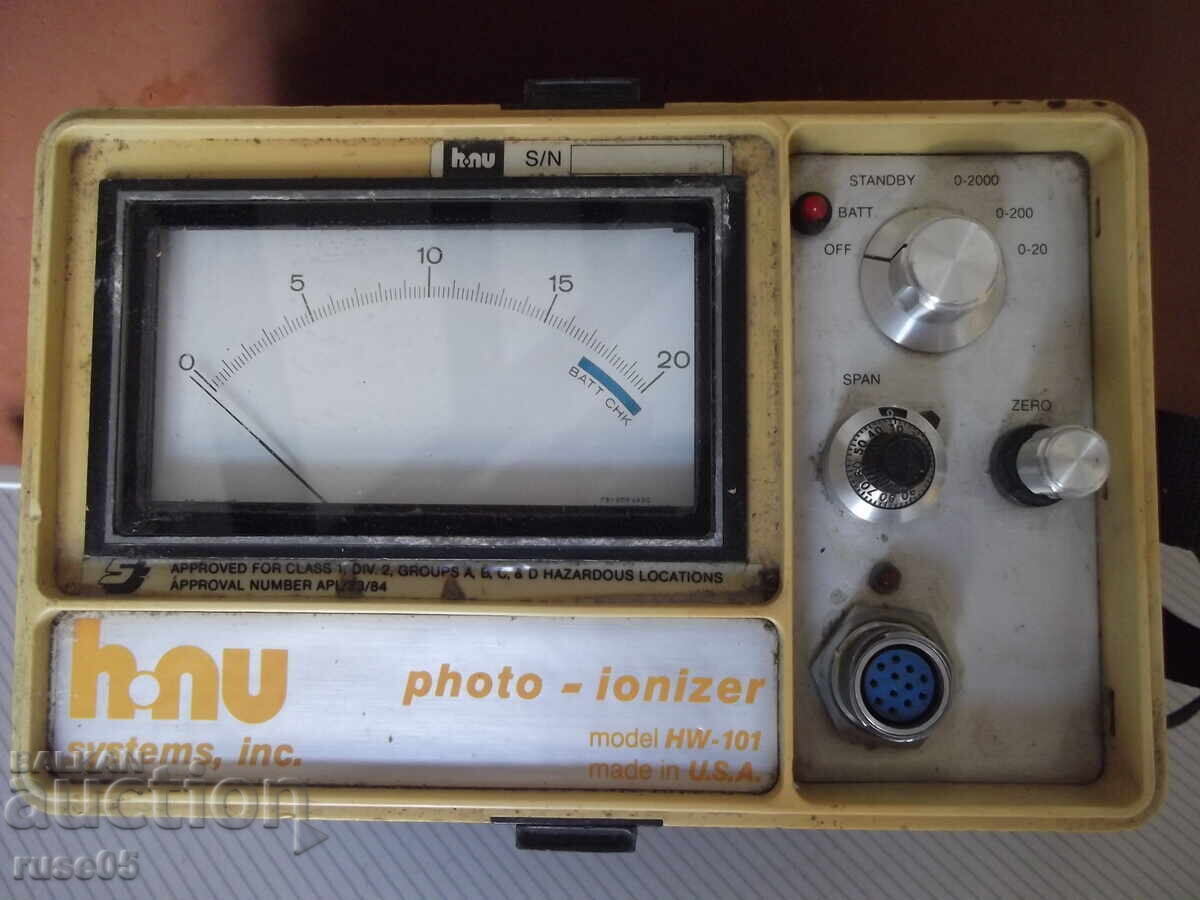 Livrarea Detector fotoionizant "HNU - HW-101"