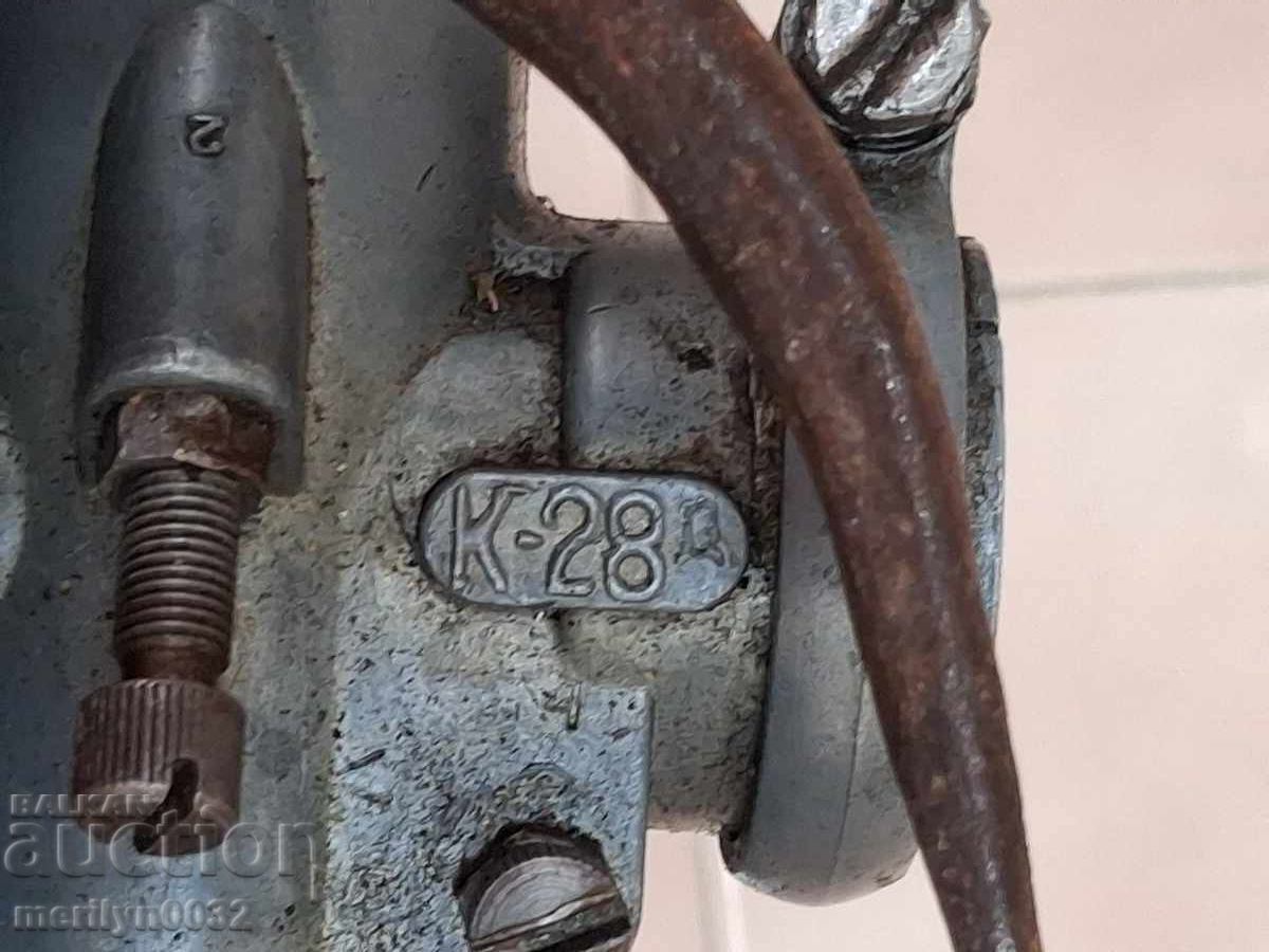 Карбуратор мотоциклет DKV 1936г Вермахт произведен 1941г - 7