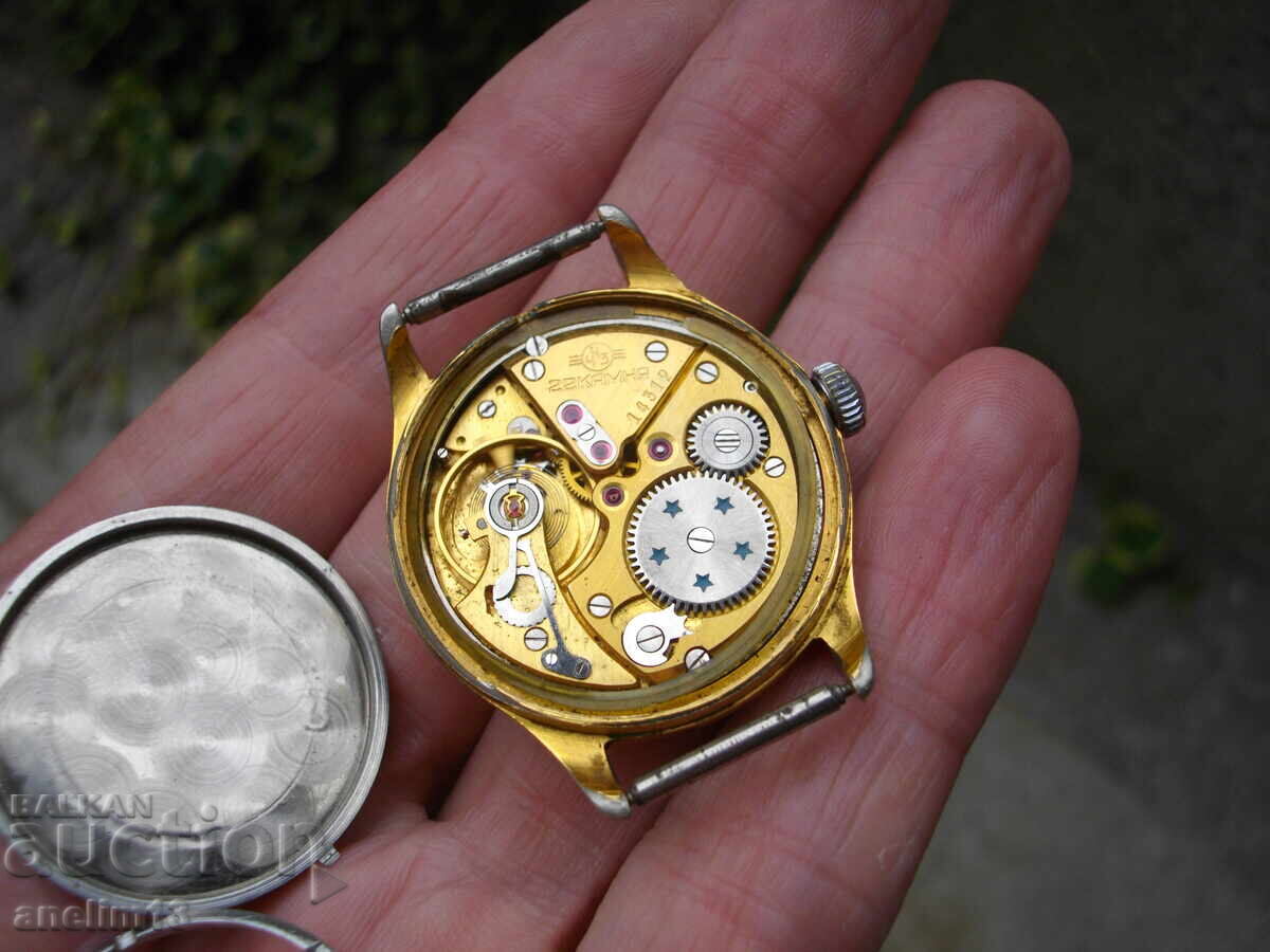 CEAS DE COLECȚIE PLACAT CU AUR VOSTOK PRECISION VOLNA - 7 CEAS DE COLECȚIE PLACAT CU AUR VOSTOK PRECISION VOLNA - 7