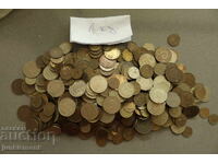 LOT MONEDE REPUBLICA POPULARĂ BULGARIA 1962 - 1990 1 kg !
