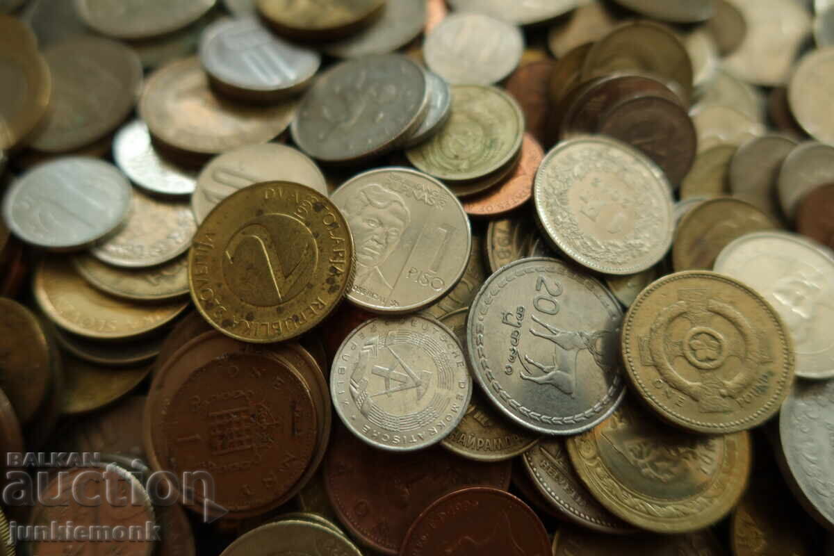 ЛОТ ЧУЖДЕСТРАННИ МОНЕТИ , 1 кг., АУКЦИОН 2 !!! с цена € 5.00 | 9.78 лв. ЛОТ ЧУЖДЕСТРАННИ МОНЕТИ , 1 кг., АУКЦИОН 2 !!! с цена € 5.00 | 9.78 лв.
