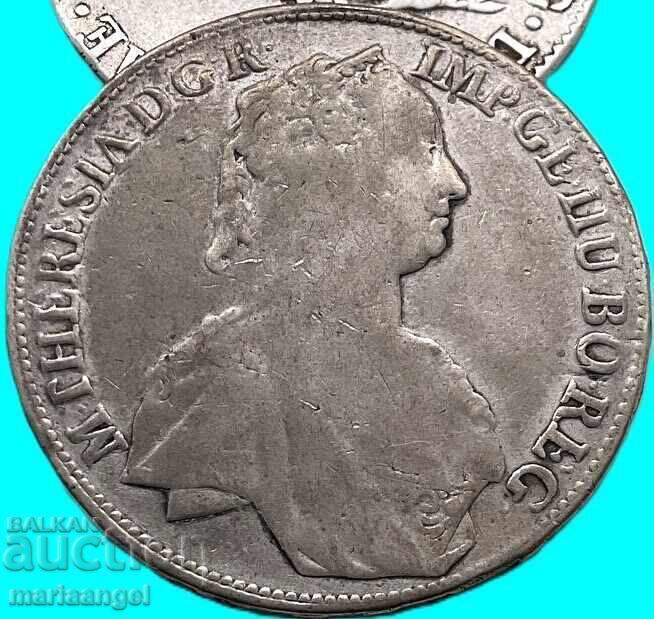 Taler 1758 Austria Maria Tereza Tirol Hall 27,62g RAR - 7