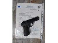 Pistol CZ-27 dezactivat