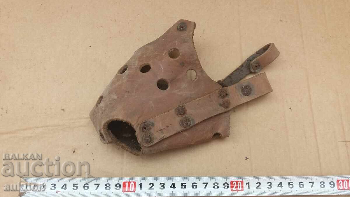 LEATHER DOG MUZZLE with price € 0.49 | 0.96 BGN