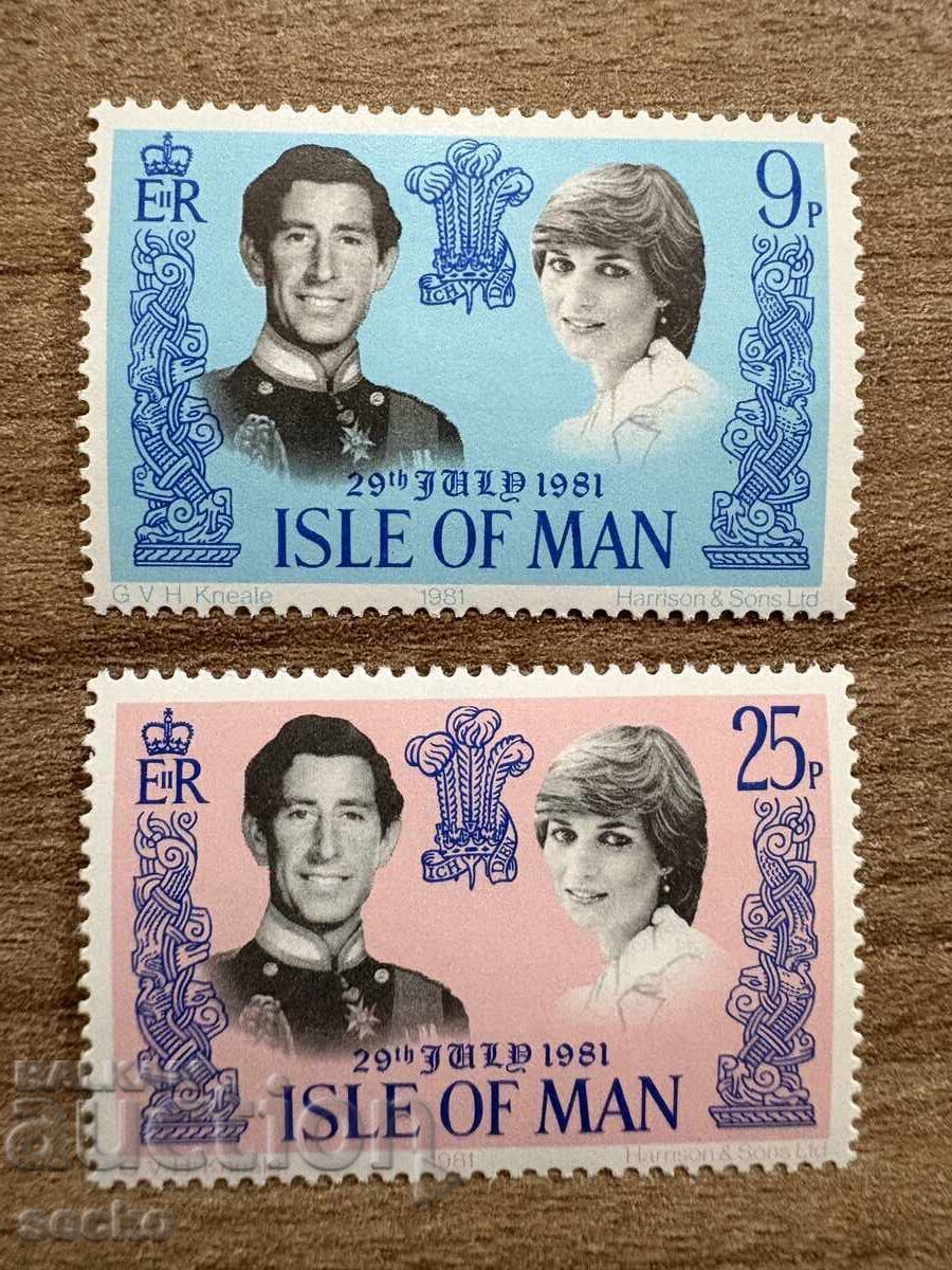 Insula Man - Nunta Regală a Prințului Charles și... (1981) MNH