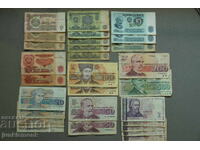 LOT OF 29 PIECES OF PRB AND EARLY DEMOCRACY BANKNOTES!