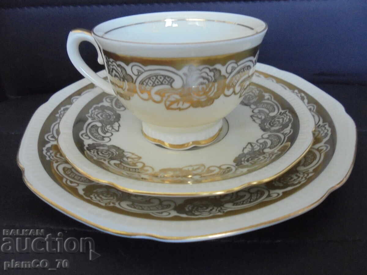 No. 8702 Triple porcelain set Bavaria MITTERTEICH – Germany with price € 7.90 | 15.45 BGN