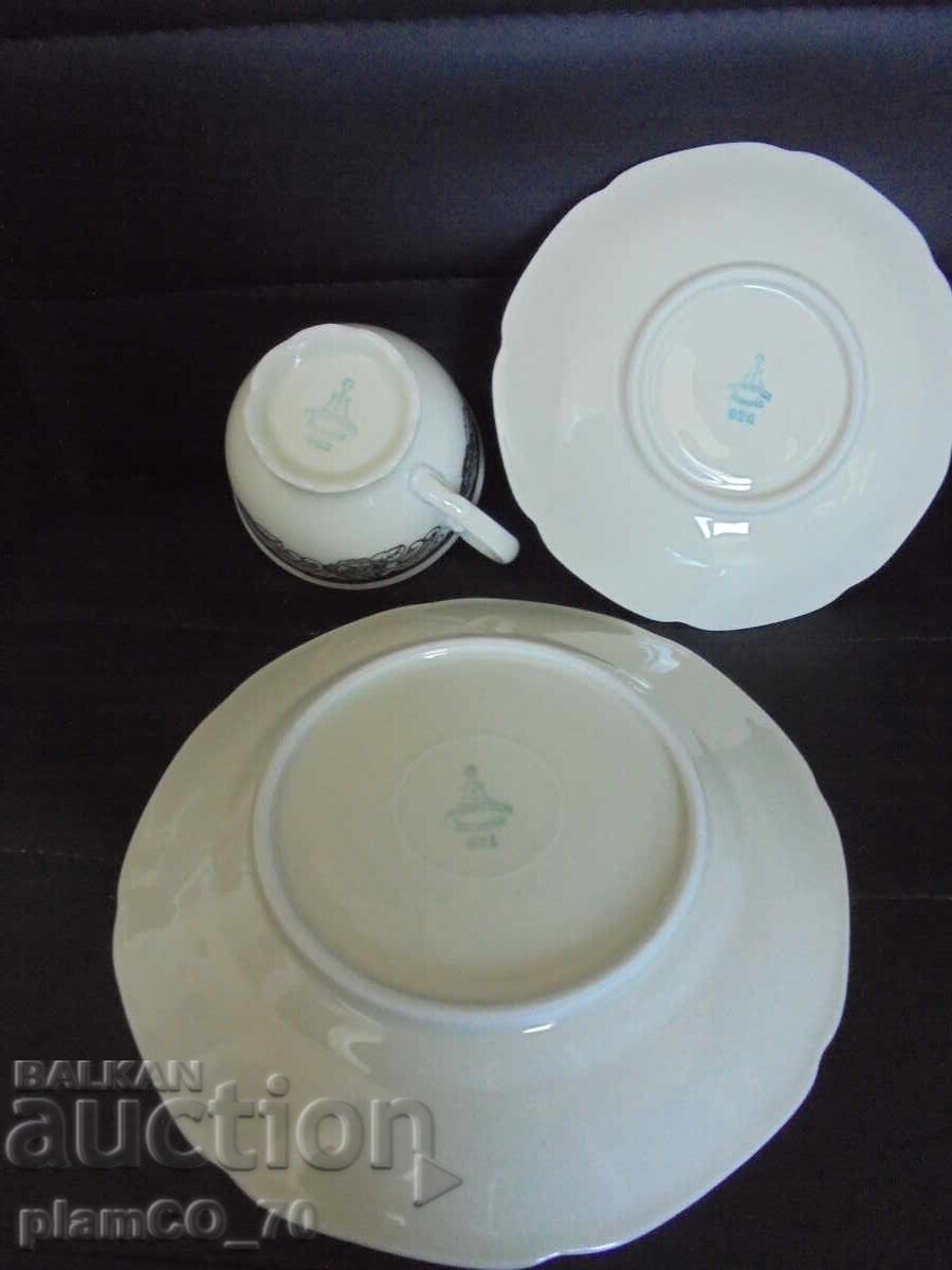 Delivery of No. 8702 Triple porcelain set Bavaria MITTERTEICH – Germany