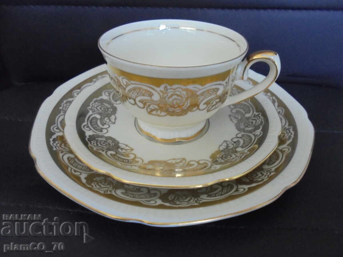 No. 8702 Triple porcelain set Bavaria MITTERTEICH – Germany