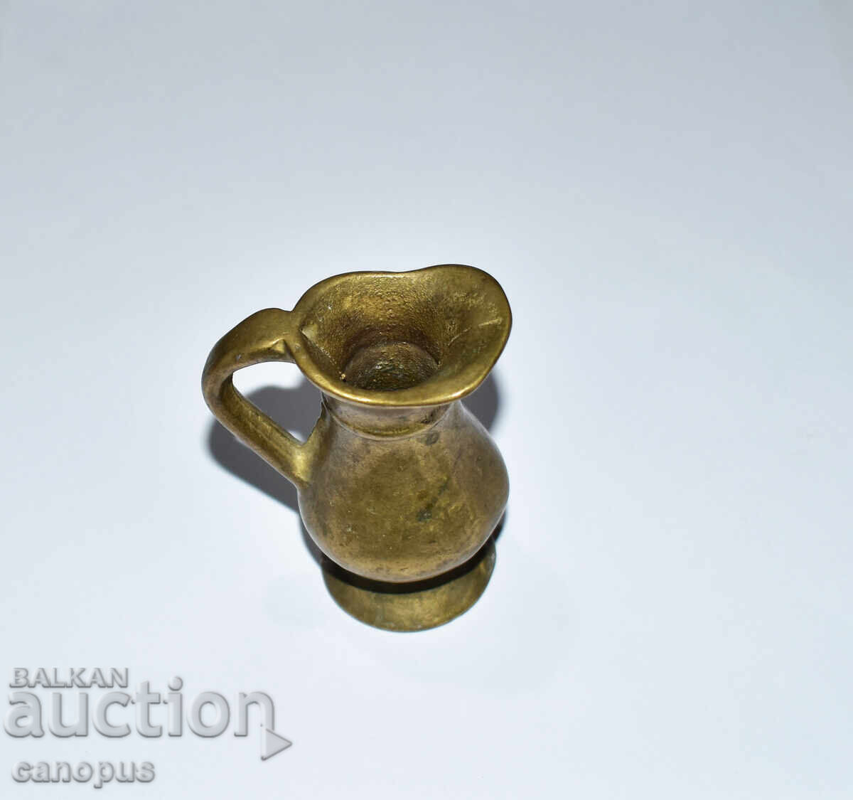 Delivery of Old Brass / Bronze Pitcher - Vase - Bronze Miniature