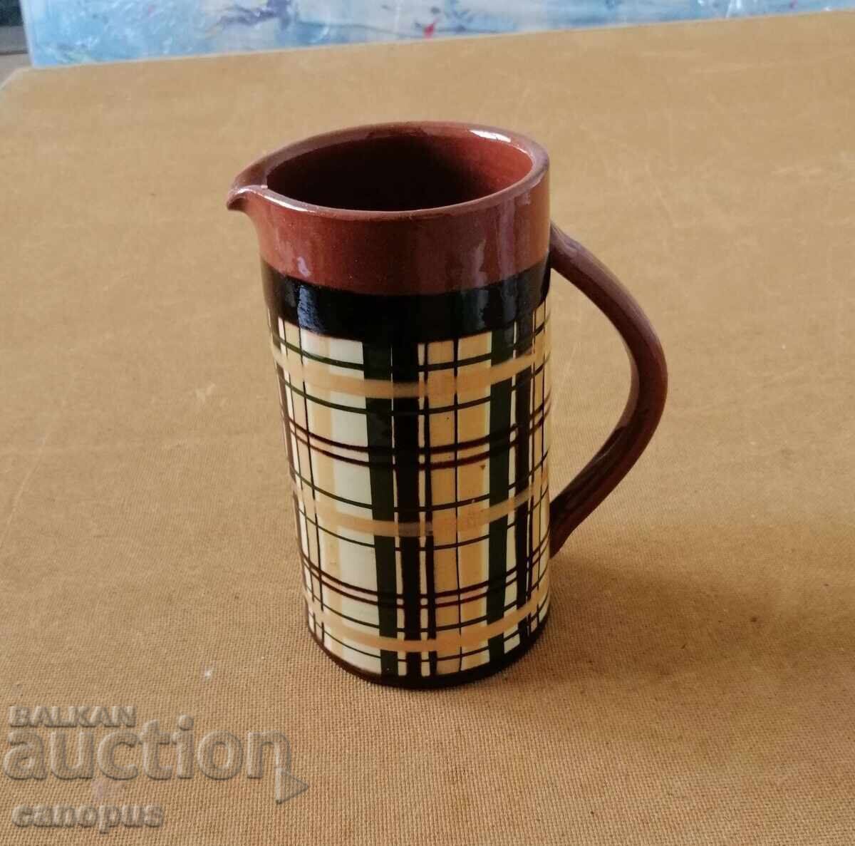 Стара Керамична Халба - Чаша Керамика - Кана с цена € 2.50 | 4.89 лв.