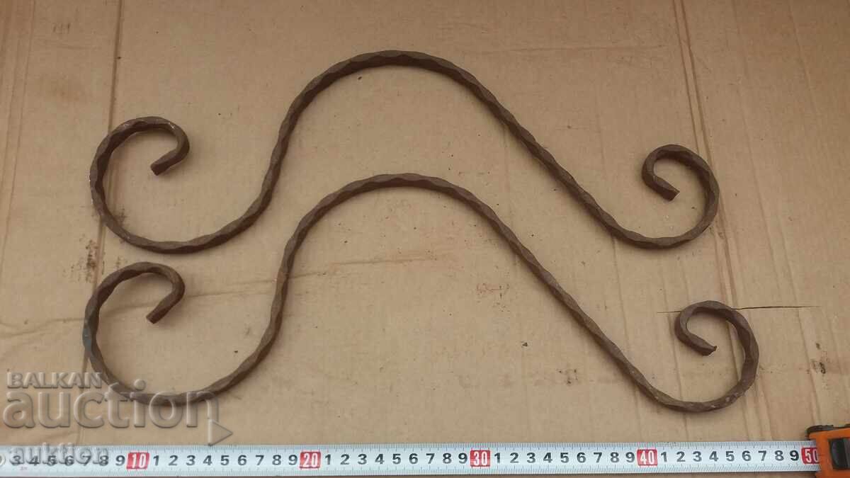 WROUGHT IRON ORNAMENTS FROM GATE, FENCE with price € 2.99 | 5.85 BGN