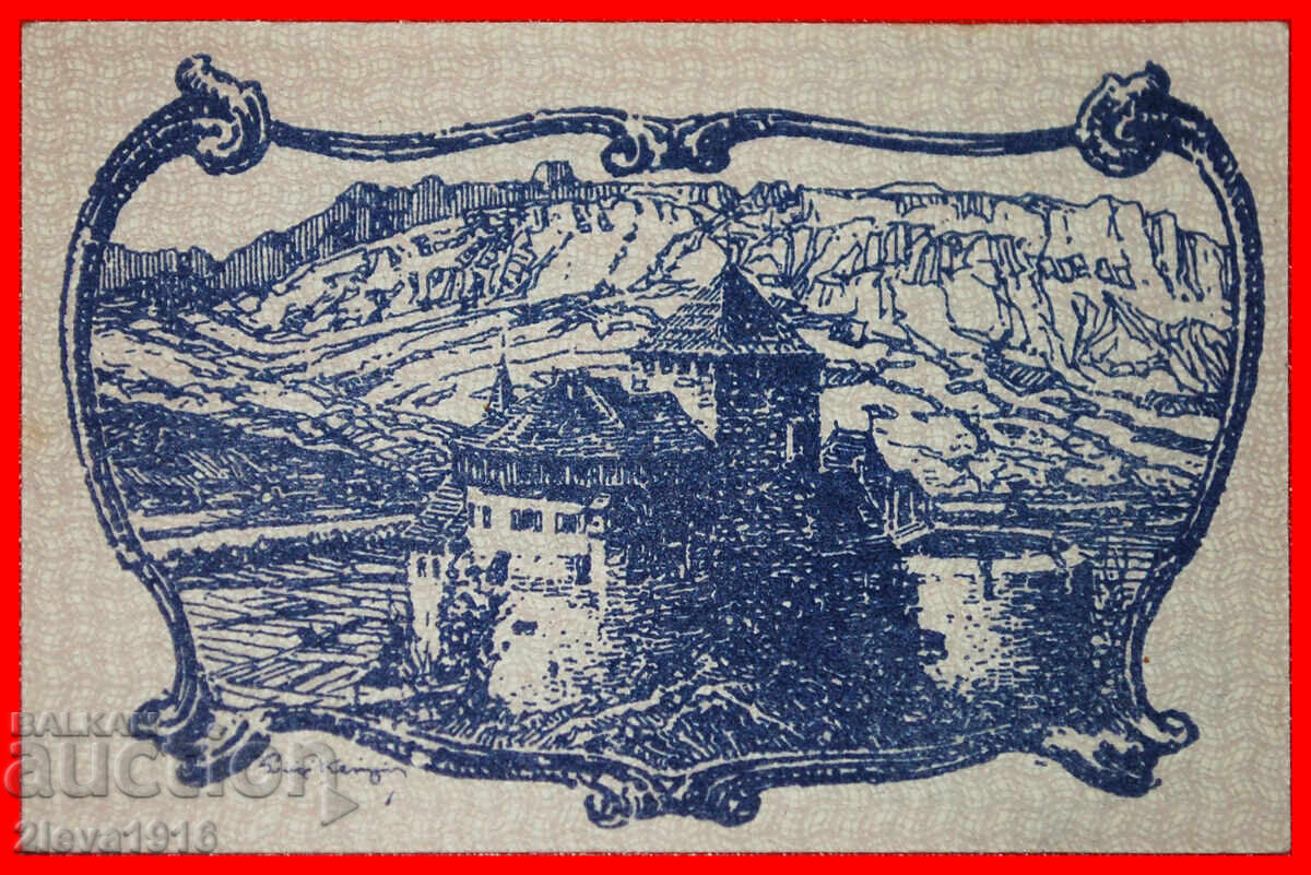 Ⰺ VADUZ: LIECHTENSTEIN★20 HELLER (1920) UNC~CRISP! UNCOMMON! με τιμή € 52.49 | 102.66 BGN