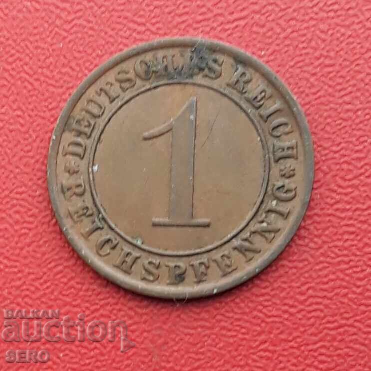 Germany-1 pfennig 1934 A-Berlin