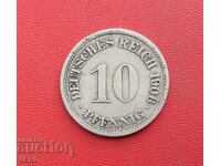 Germania-10 Pfennig 1906 F-Stuttgart