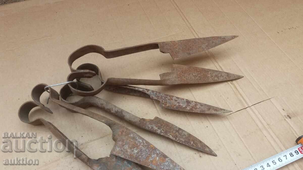 ΠΑΛΙΟ ΨΑΛΙΔΙ ΓΙΑ ΚΟΥΡΕΜΑ ΠΡΟΒΑΤΩΝ - ΣΦΥΡΗΛΑΤΟΣ ΣΙΔΗΡΟΣ 3 ΤΕΜΑΧΙΑ - 5
