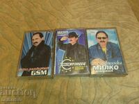 Аудио касети Милко Калайджиев 3 бр , оригинални