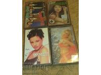 Lot 4 buc. casete audio retro pop-folk / Desi Slava, Ivana, Ta