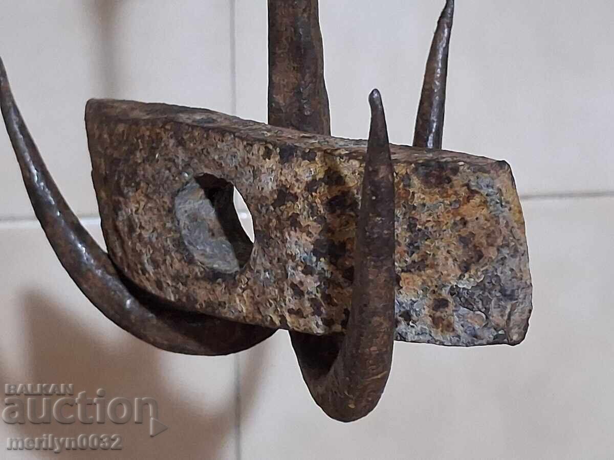 Licitație Baros de păr, ciocan, unealtă de fierar, primitiv