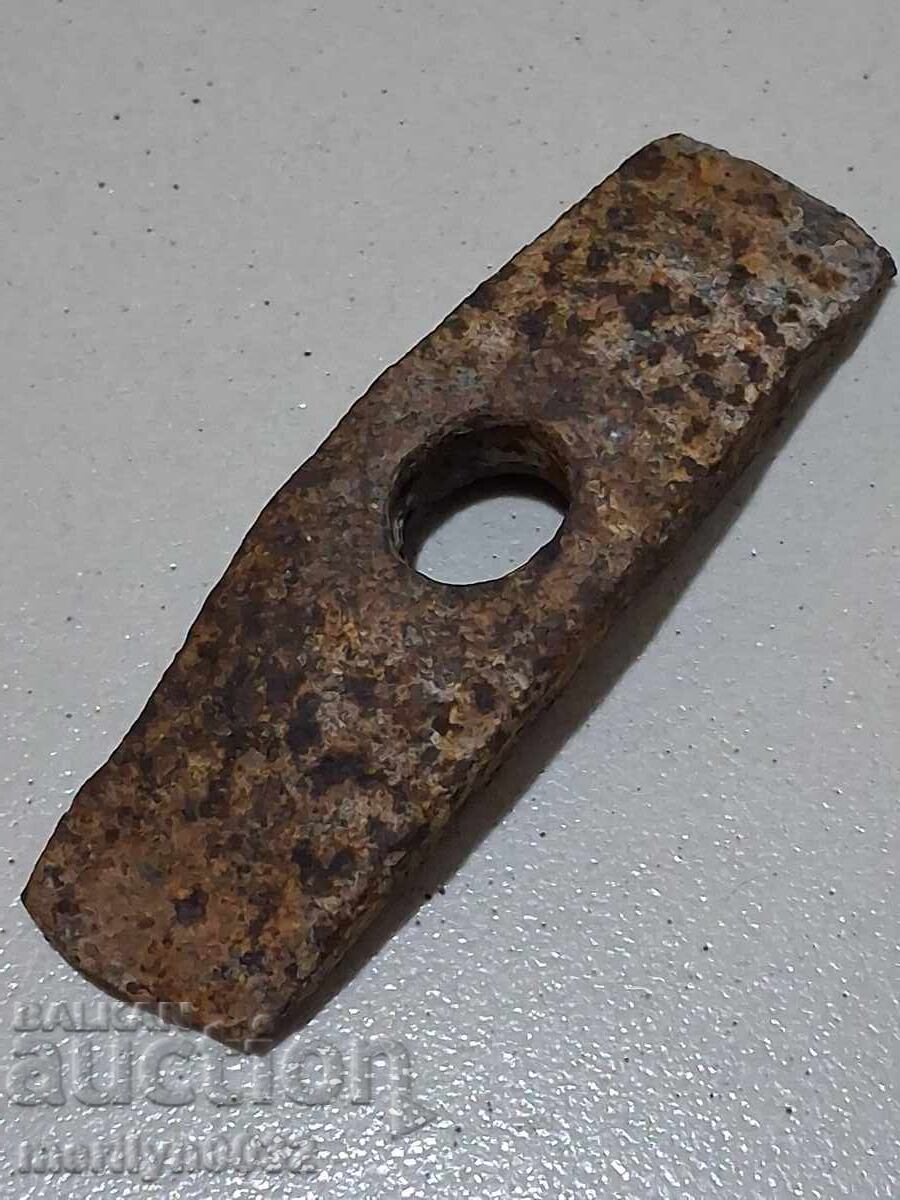 Baros de păr, ciocan, unealtă de fierar, primitiv - 6