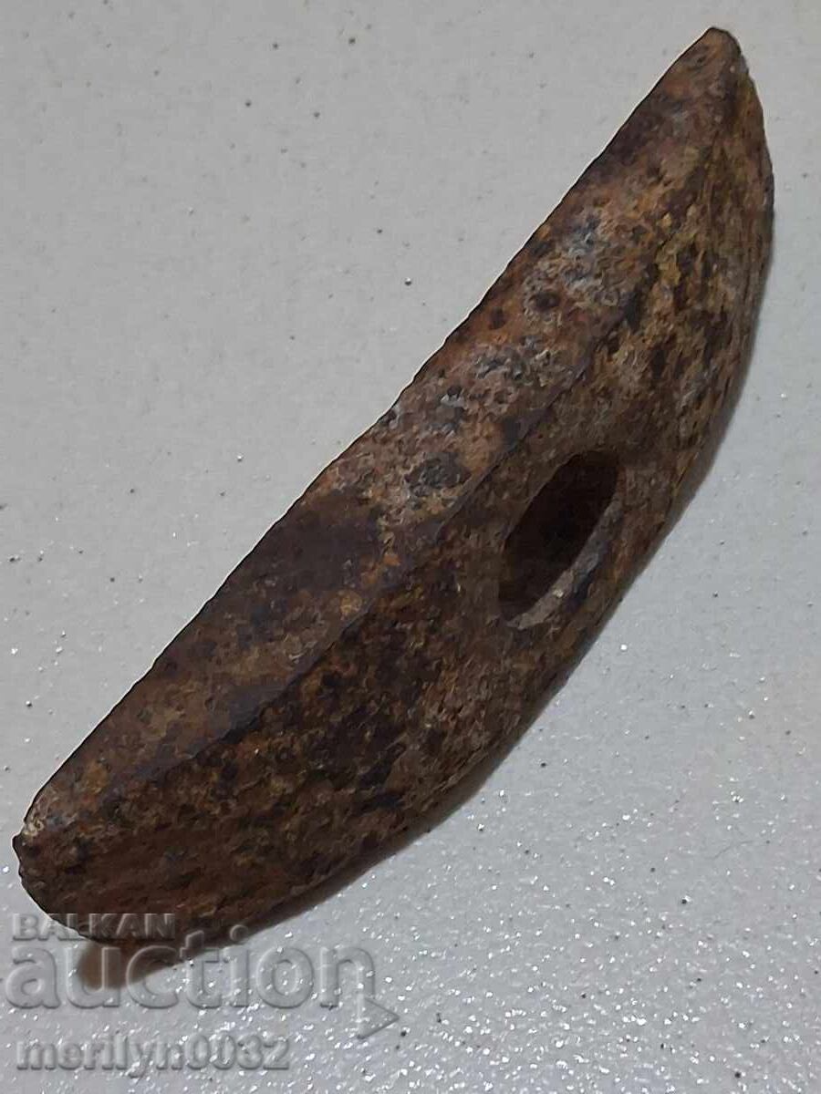 Baros de păr, ciocan, unealtă de fierar, primitiv - 7