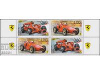 Mărci poștale curate Automobile Ferrari 2008 din Bulgaria