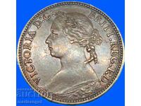 Μεγάλη Βρετανία 1 Farthing 1875 H Young Victoria