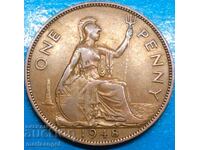 Great Britain 1 Penny 1948 George VI Bronze