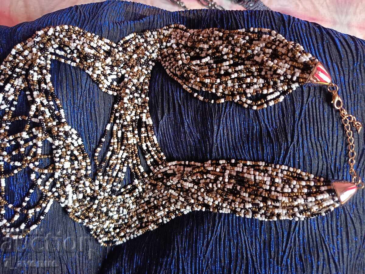 NECKLACE, BEADED NECKLACE, JEWELRY 80cm with price € 19.00 | 37.16 BGN
