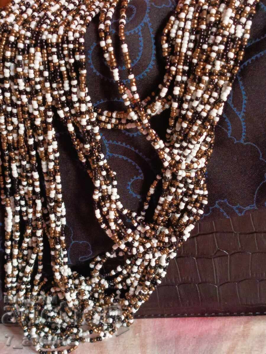 NECKLACE, BEADED NECKLACE, JEWELRY 80cm