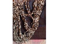 NECKLACE, BEADED NECKLACE, JEWELRY 80cm
