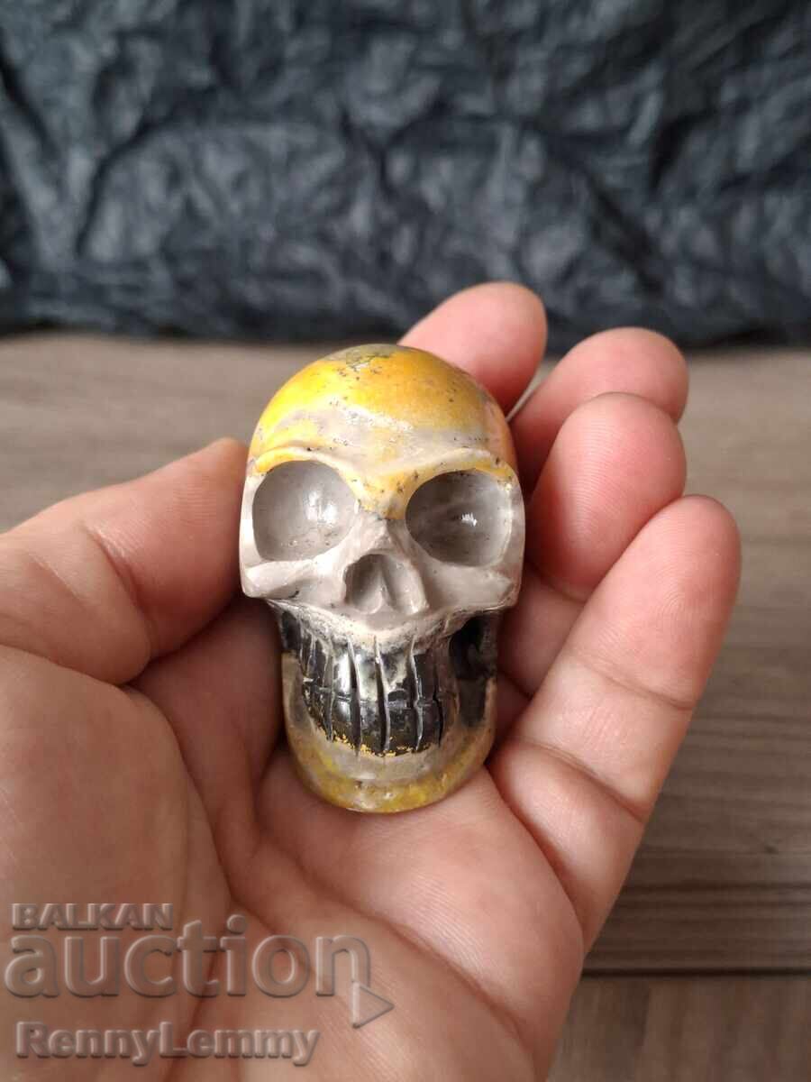 Craniu din mineral rar, lavă vulcanică - 5