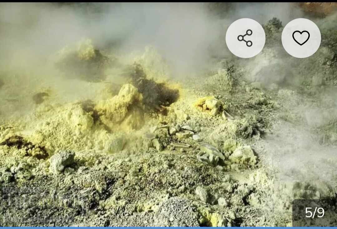 Craniu din mineral rar, lavă vulcanică - 6